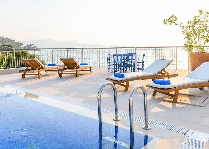 别墅 Luxury Beach House, Private Pool, Stunning Sunsets, Karpuz